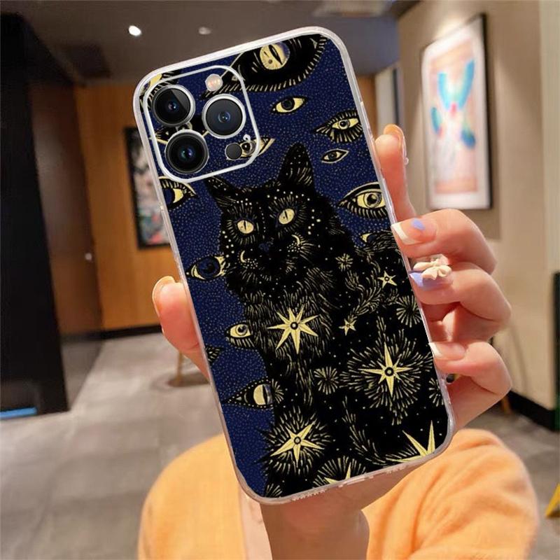 Phone Case For iphone 17 Pro Air 17ProMax 16 15 14 13 Pro Max 16 15 14 13 Pro 15Plus Black Cat Art iPhone 13ProMax
Phone Case For iphone 17 Pro Air 17ProMax 16 15 14 13 Pro Max 16 15 14 13 Pro 15Plus Black Cat Art iPhone 13ProMax