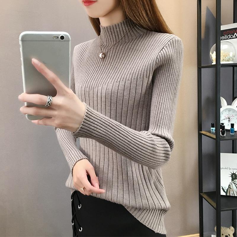 Semi-turtleneck Autumn Winter Women s Sweater New Fashion Slim-fitting Inner Knitted Pullover Bottoming Shirt Long Sleeve Casual Elegant Sweaters 1979 One Size колір світло кави
Semi-turtleneck Autumn Winter Women s Sweater New Fashion Slim-fitting Inner Knitted Pullover Bottoming Shirt Long Sleeve Casual Elegant Sweaters 1979 One Size колір світло кави