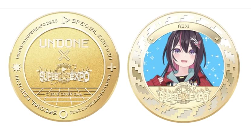 Hololive SUPER EXPO 2025 Game Coin AZKi
Hololive SUPER EXPO 2025 Game Coin AZKi