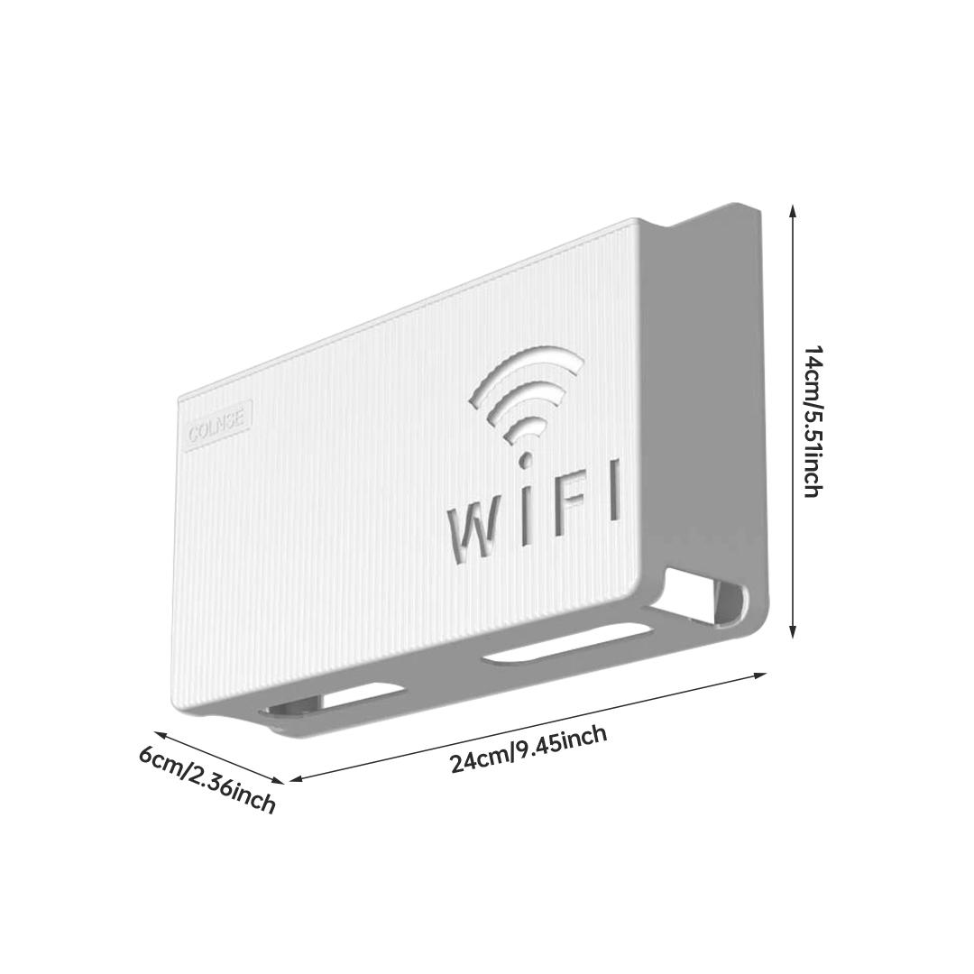 Стойка для хранения маршрутизатора Ящик для хранения телевизионной приставки 24cm*14cm*6cm белый
Стойка для хранения маршрутизатора Ящик для хранения телевизионной приставки 24cm*14cm*6cm белый