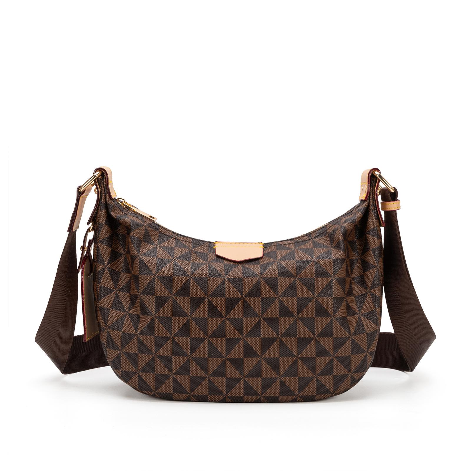 High quality Check Printed Single Shoulder Underarm Dumpling Bag Casual and Versatile Large Capacity Crossbody Women s Bag
High quality Check Printed Single Shoulder Underarm Dumpling Bag Casual and Versatile Large Capacity Crossbody Women s Bag