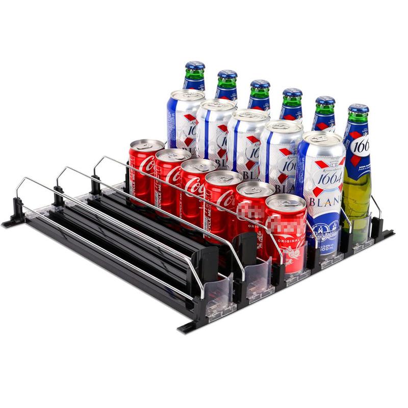 Canned Beverage Push Rack Drink Organizer Dispenser Spring Push Adjustable Storage Shelf E-shaped Glide Kitchen Fridge 310mm white 3 groups
Canned Beverage Push Rack Drink Organizer Dispenser Spring Push Adjustable Storage Shelf E-shaped Glide Kitchen Fridge 310mm white 3 groups