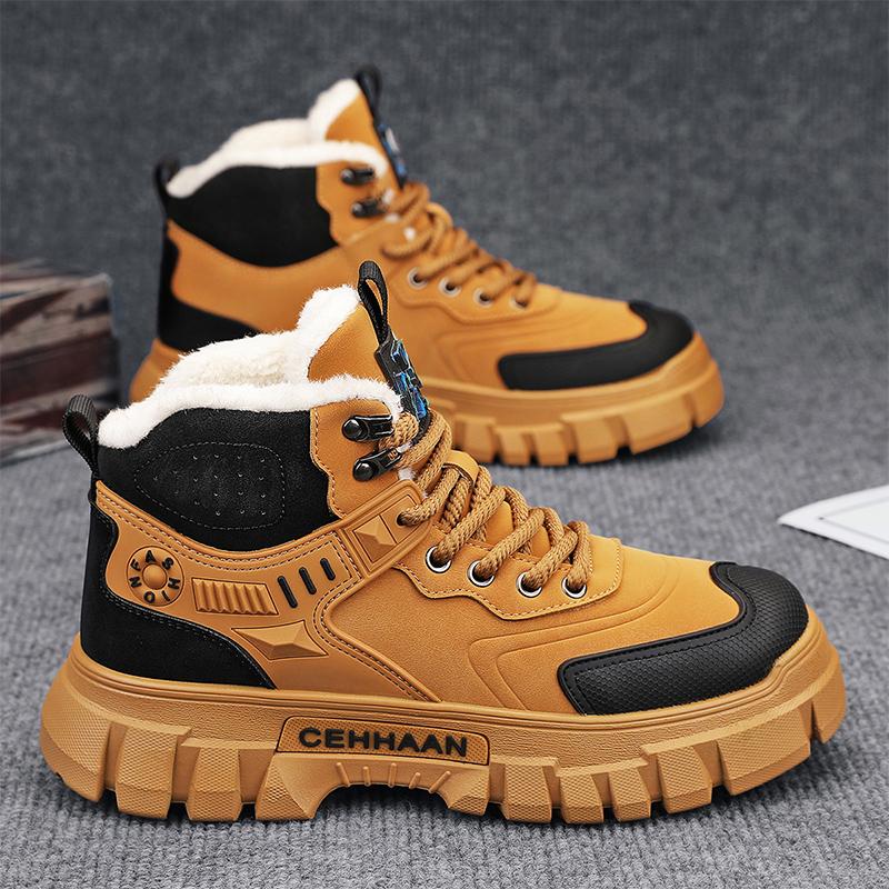 TUINANLE Men s Winter Warm Snow Boots Casual Lightweight Anti-Slip Faux Fur Lined Ankle Booties for Male Comfortable Plush Short Boot Shoes 44 жёлтый
TUINANLE Men s Winter Warm Snow Boots Casual Lightweight Anti-Slip Faux Fur Lined Ankle Booties for Male Comfortable Plush Short Boot Shoes 44 жёлтый