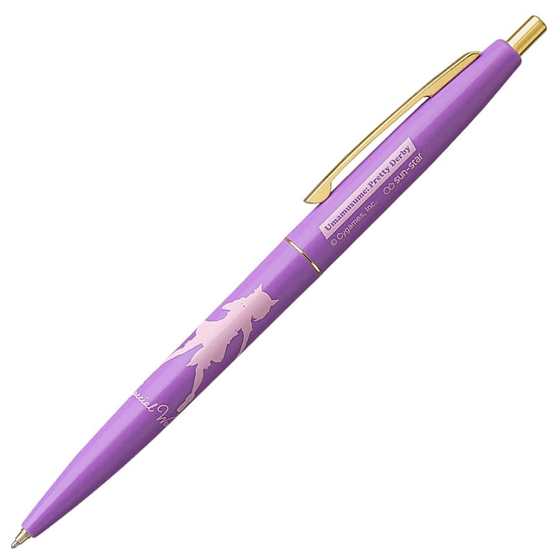 sunstar stationery Uma Musume pretty derby oil ballpoint pen click gold 0.5mm special week S4651286
sunstar stationery Uma Musume pretty derby oil ballpoint pen click gold 0.5mm special week S4651286