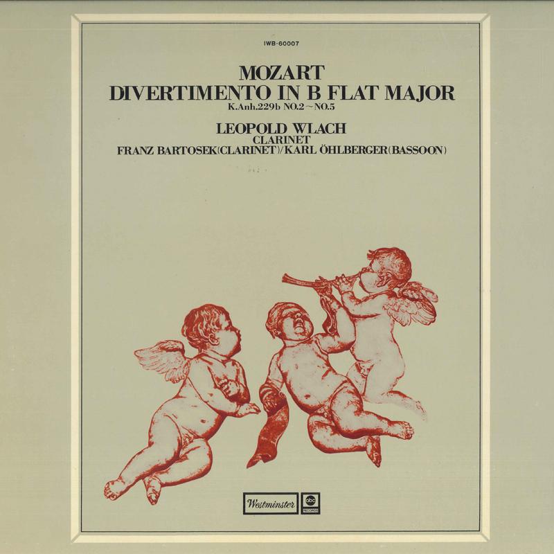 LP Record VIENNA PHILHARMONIC WOODWIND GROUP - Mozart: Divertimento in B flat majo IWB60007 WESTMINSTER Japan Classical Used
LP Record VIENNA PHILHARMONIC WOODWIND GROUP - Mozart: Divertimento in B flat majo IWB60007 WESTMINSTER Japan Classical Used
