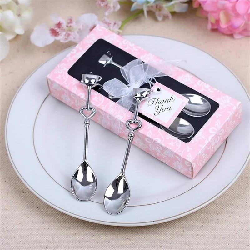 2 Pcs/lot Couple Coffee Spoon Wedding Favors and Gifts Wedding Gifts for Guests Wedding Souvenirs Event & Party Supplies
2 Pcs/lot Couple Coffee Spoon Wedding Favors and Gifts Wedding Gifts for Guests Wedding Souvenirs Event & Party Supplies