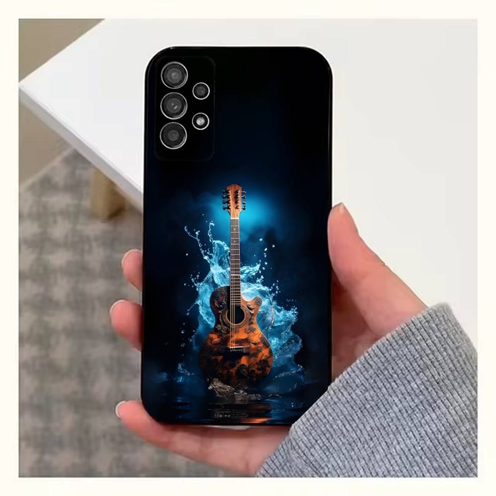 Musical Equipment Guitar Phone Case For Samsung S25,S24,S23,S22,S20,S21,S10,Ultra,Plus,Lite,FE,Soft Silicone Black Cover Samsung S21 s305G
Musical Equipment Guitar Phone Case For Samsung S25,S24,S23,S22,S20,S21,S10,Ultra,Plus,Lite,FE,Soft Silicone Black Cover Samsung S21 s305G