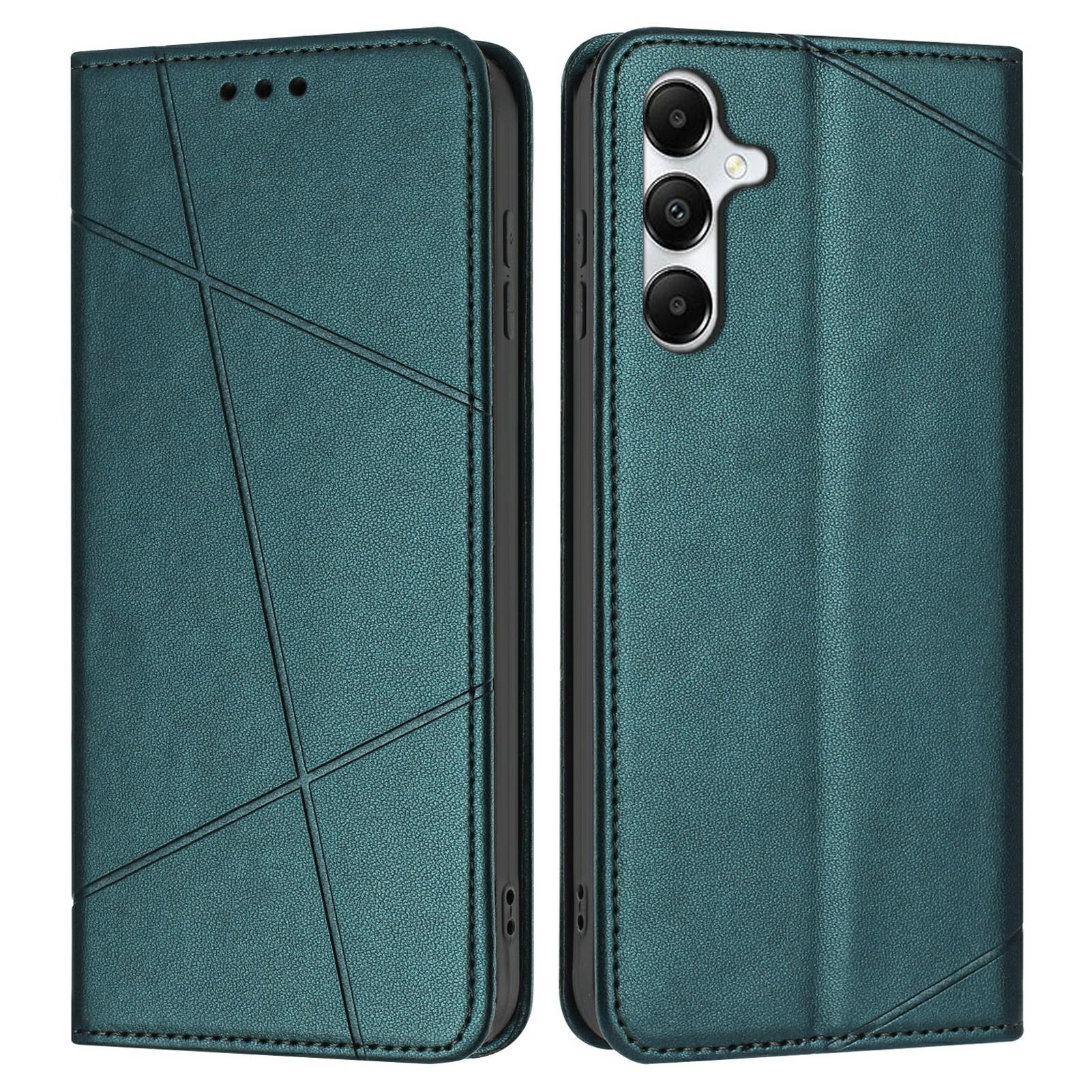 Wallet Case for Samsung Galaxy A26 5G/A16 5G/A16 4G Line Imprinted Leather Stand Phone Cover with Wrist Strap Green
Wallet Case for Samsung Galaxy A26 5G/A16 5G/A16 4G Line Imprinted Leather Stand Phone Cover with Wrist Strap Green