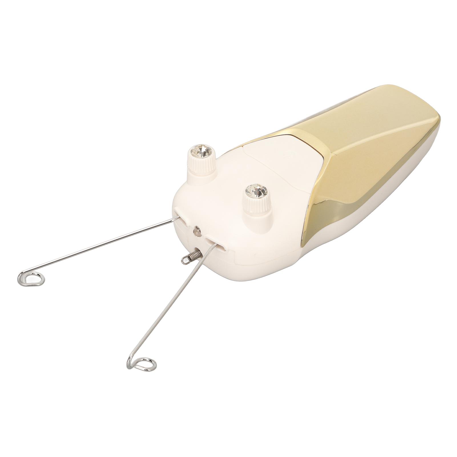 Electronic Thread Hair Epilator LED USB Rechargeable Trimming Beauty Hair Removal Epilator for Neck Yellow
Electronic Thread Hair Epilator LED USB Rechargeable Trimming Beauty Hair Removal Epilator for Neck Yellow