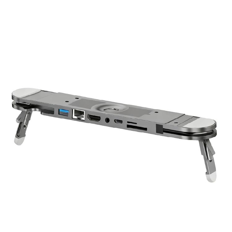 Складная док-станция 7-в-1 USB C с зарядкой PD100W, портом Ethernet 4K, регулируемой по высоте для ноутбука 1
Складная док-станция 7-в-1 USB C с зарядкой PD100W, портом Ethernet 4K, регулируемой по высоте для ноутбука 1
