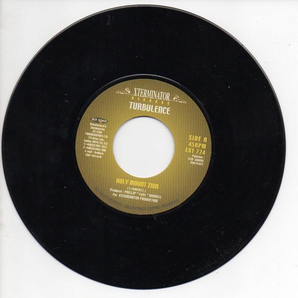 7inch Record TURBULENCE Holy Mount Zion EXT724 Xterminator UK Reggae Ska Dub Used
7inch Record TURBULENCE Holy Mount Zion EXT724 Xterminator UK Reggae Ska Dub Used