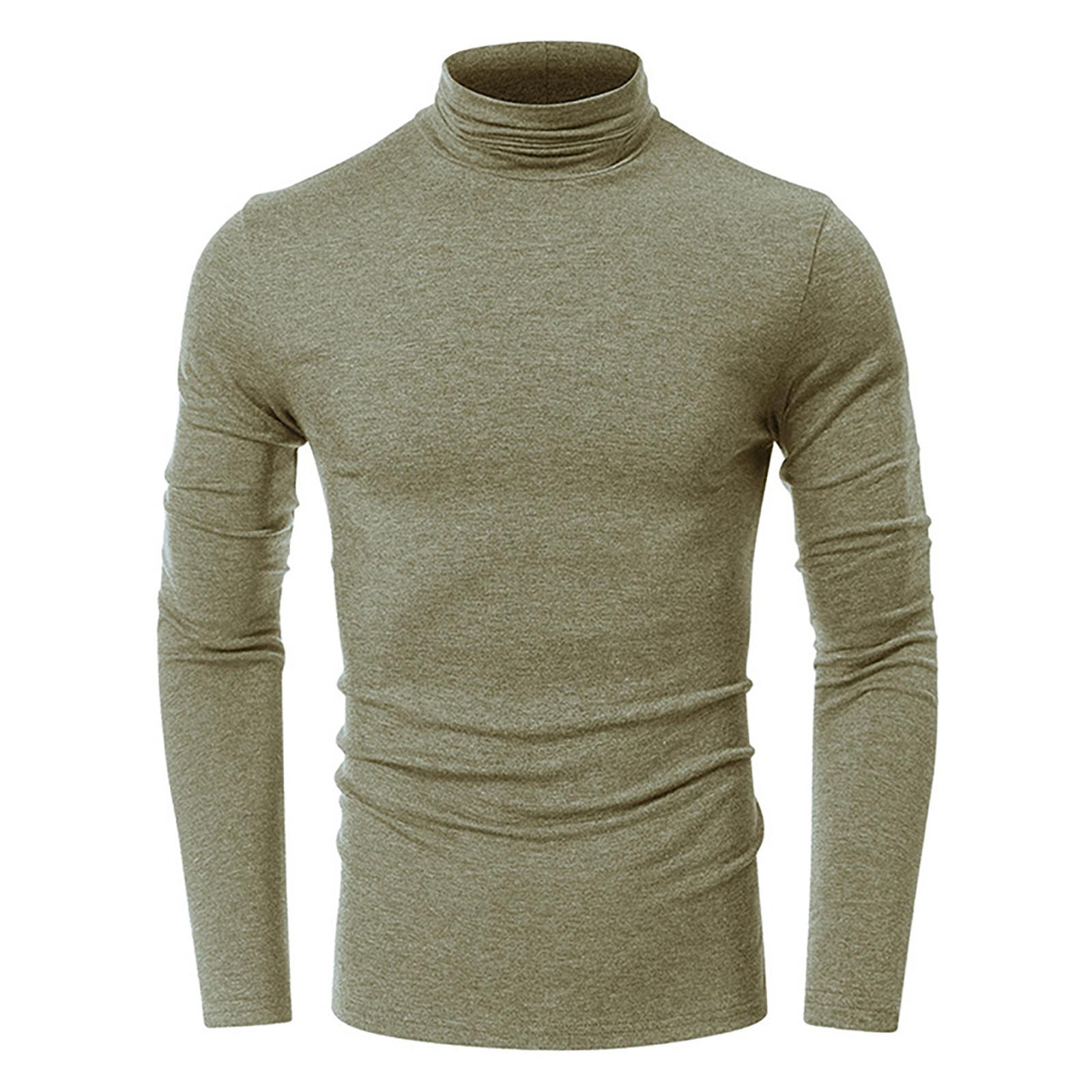 Men s Spring And T-shirt Color Long Sleeve Half High Collar Pullover XXL хаки
Men s Spring And T-shirt Color Long Sleeve Half High Collar Pullover XXL хаки