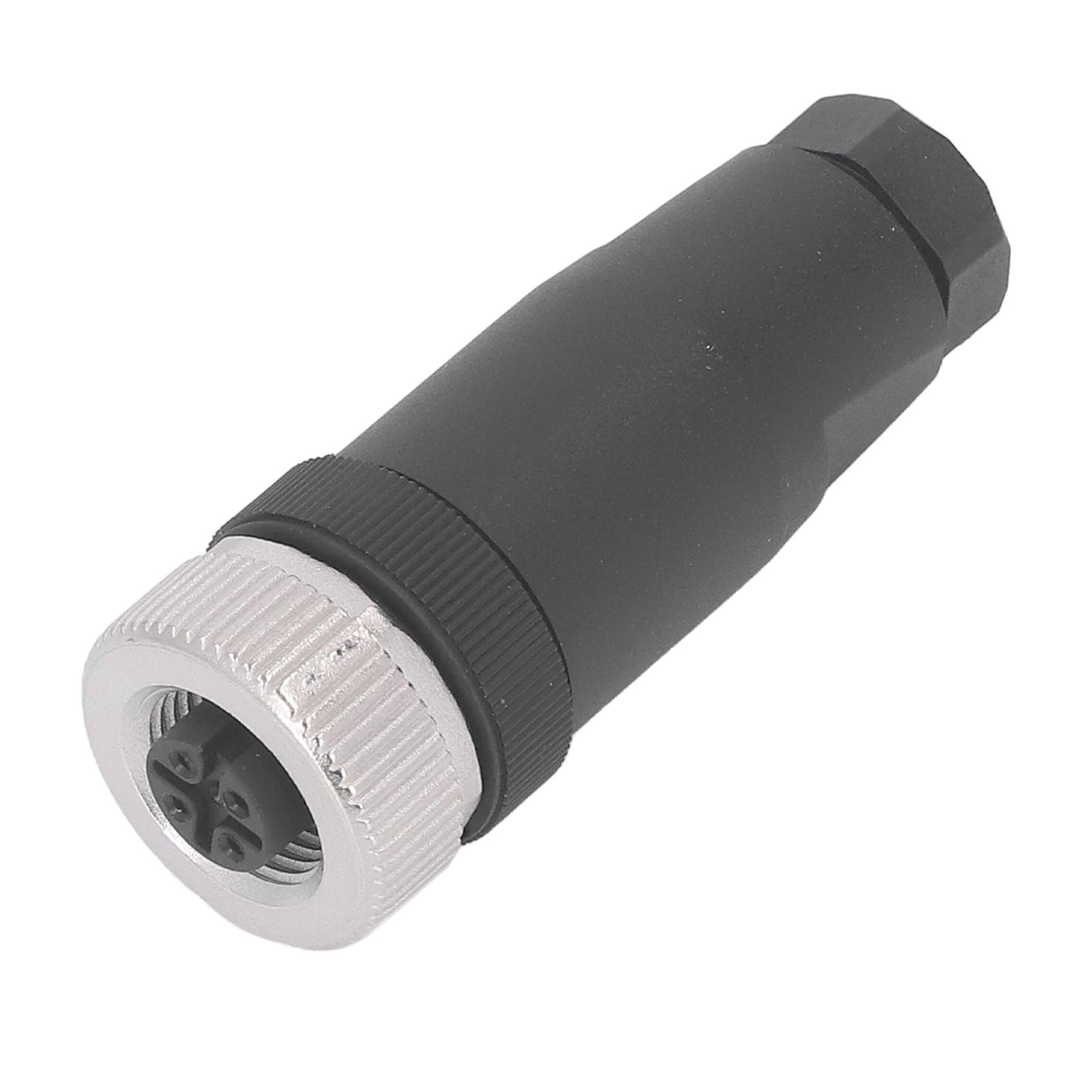 Aviation Plug IP67 Waterproof M12 Connector 4 Pin Industrial Connector 250V for Power Equipment
Aviation Plug IP67 Waterproof M12 Connector 4 Pin Industrial Connector 250V for Power Equipment