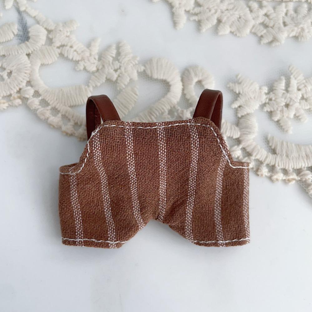 Multi-color Strap Skirt Clothes Handmade Clothing Plush Toys For 10cm Cotton Doll Accessories 6
Multi-color Strap Skirt Clothes Handmade Clothing Plush Toys For 10cm Cotton Doll Accessories 6
