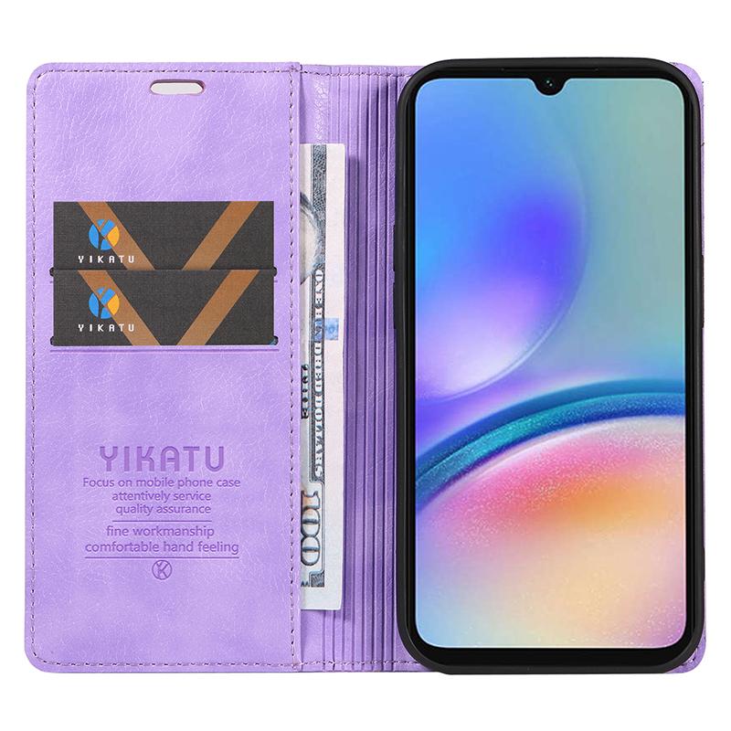 YIKATU YK-006 For Samsung Galaxy A05s 4G Case Drop Proof Leather Wallet Magnetic Closing Cover Purple
YIKATU YK-006 For Samsung Galaxy A05s 4G Case Drop Proof Leather Wallet Magnetic Closing Cover Purple