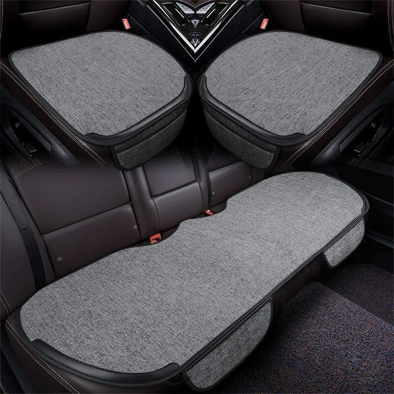 Flax Car Seat Covers Front Rear Full Set Choose Car Seat Cushion Linen Fabric Seat Pad Protector Car Accessories Anti-Slip
Flax Car Seat Covers Front Rear Full Set Choose Car Seat Cushion Linen Fabric Seat Pad Protector Car Accessories Anti-Slip