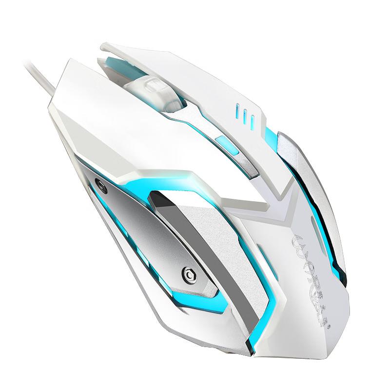 Ігрова миша Fire Wolf з дротовим RGB-підсвічуванням
Ігрова миша Fire Wolf з дротовим RGB-підсвічуванням