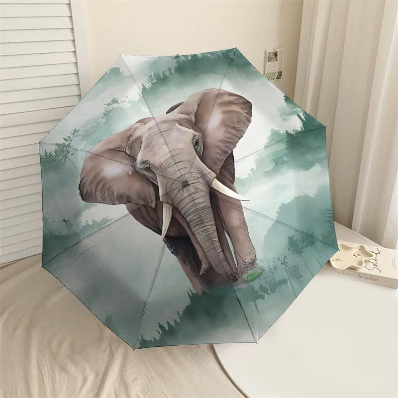 1PC Elephant ForestUmbrella-8-Rib Reinforced, Automatic Open, Lightweight & Durable, Cute Fashion Accessory for Outdoor-P183
1PC Elephant ForestUmbrella-8-Rib Reinforced, Automatic Open, Lightweight & Durable, Cute Fashion Accessory for Outdoor-P183