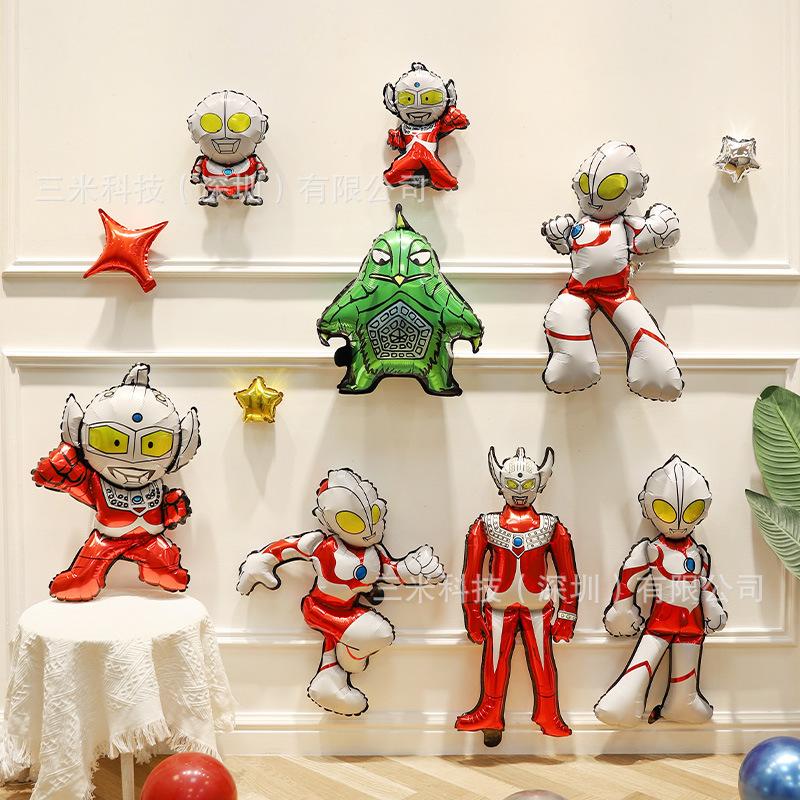 Воздушный шар из алюминиевой фольги с изображением мультяшного персонажа серии Ultraman для детского дня рождения, украшение вечеринки Ultraman, сценическое оформление 18 inch red Ultraman
Воздушный шар из алюминиевой фольги с изображением мультяшного персонажа серии Ultraman для детского дня рождения, украшение вечеринки Ultraman, сценическое оформление 18 inch red Ultraman