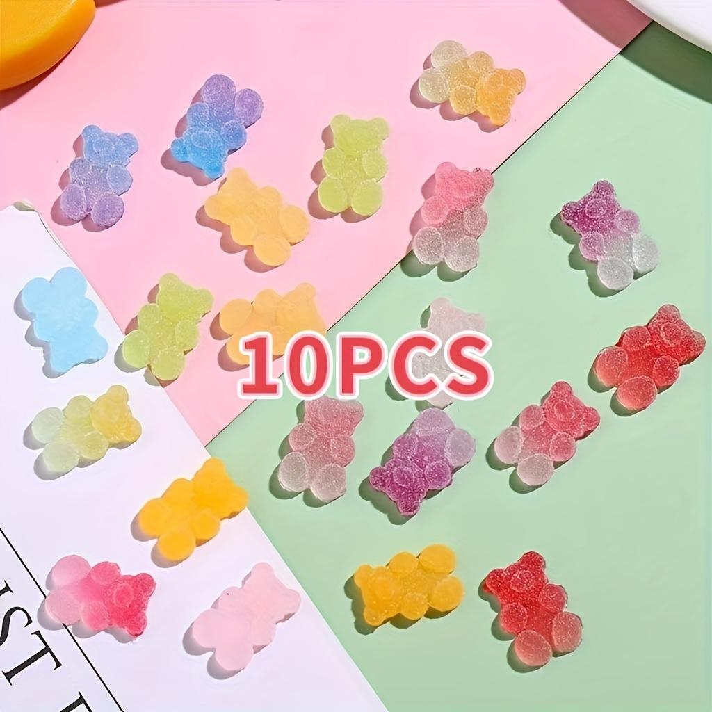 10/50 Candy Bear Flat Resin Pendants for Nail Art and Jewelry Making
10/50 Candy Bear Flat Resin Pendants for Nail Art and Jewelry Making