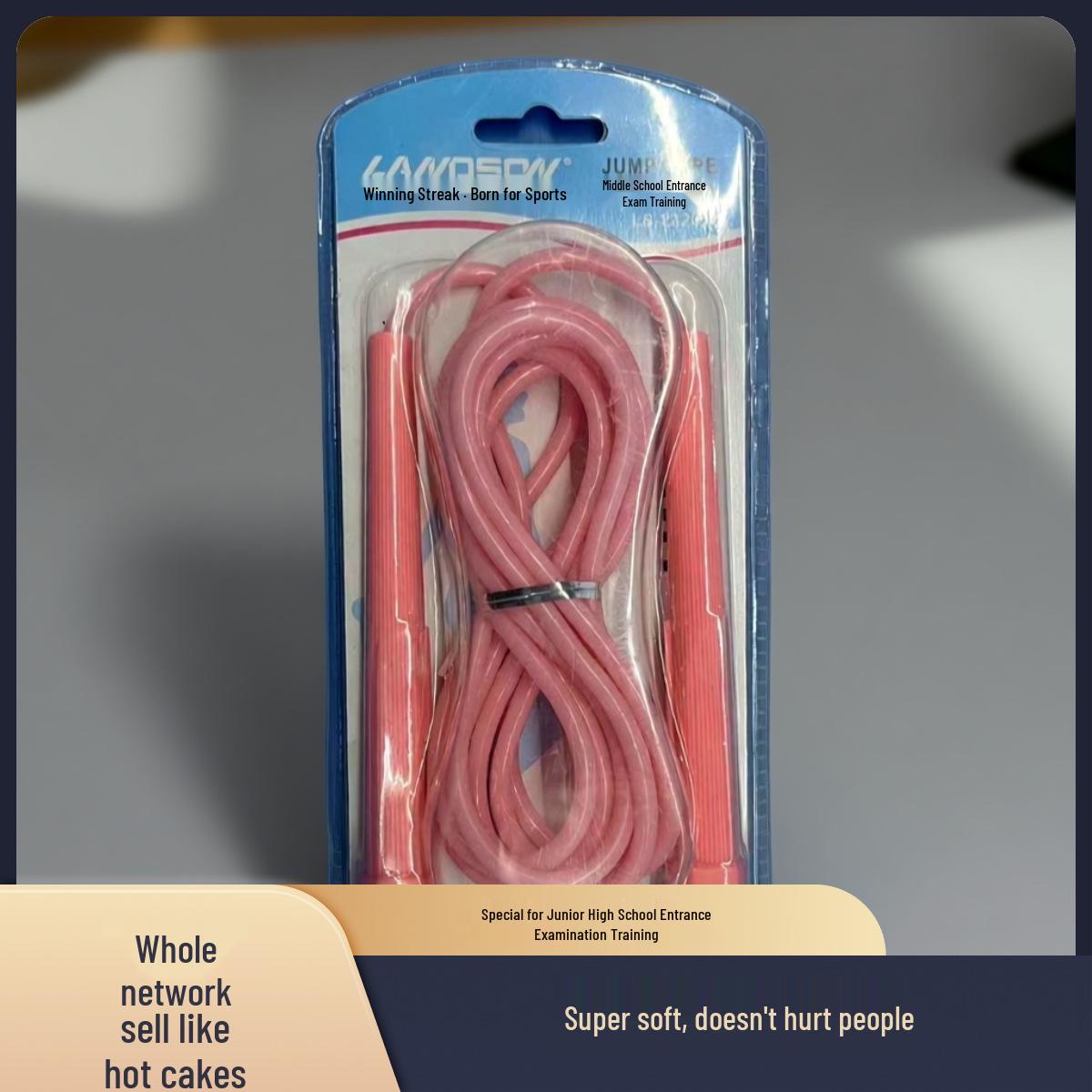 Lu Wang Xin No-Tangle Durable Skipping Rope - Comfortable for Middle School Fitness Exams 2.8 Meters
Lu Wang Xin No-Tangle Durable Skipping Rope - Comfortable for Middle School Fitness Exams 2.8 Meters