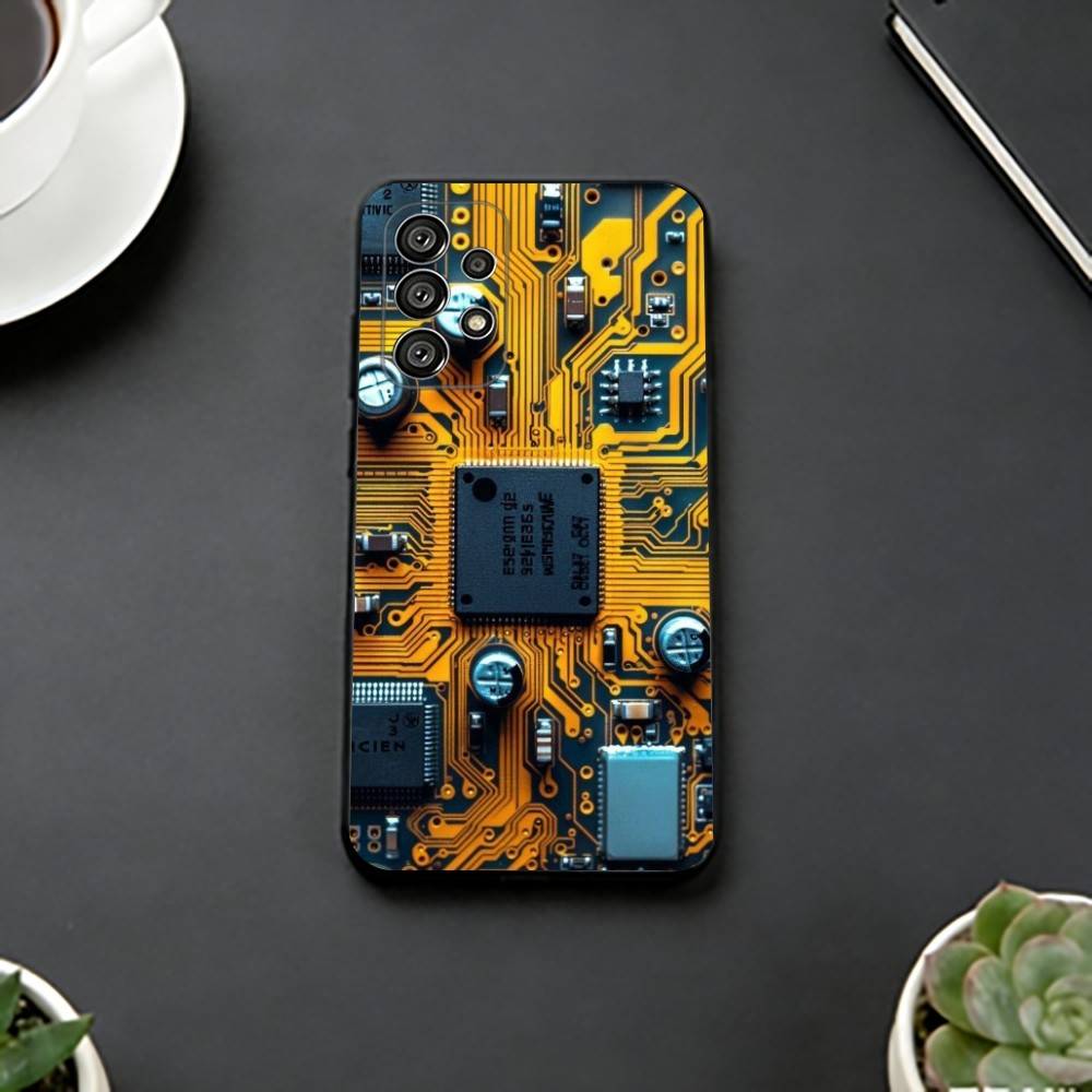 Inside Circuit B-Board Phone Case Black Silicone Soft For Samsung S25,S24,S21,S22,S23,S30,Ultra,S20,Plus,Fe,Lite Samsung S235G
Inside Circuit B-Board Phone Case Black Silicone Soft For Samsung S25,S24,S21,S22,S23,S30,Ultra,S20,Plus,Fe,Lite Samsung S235G