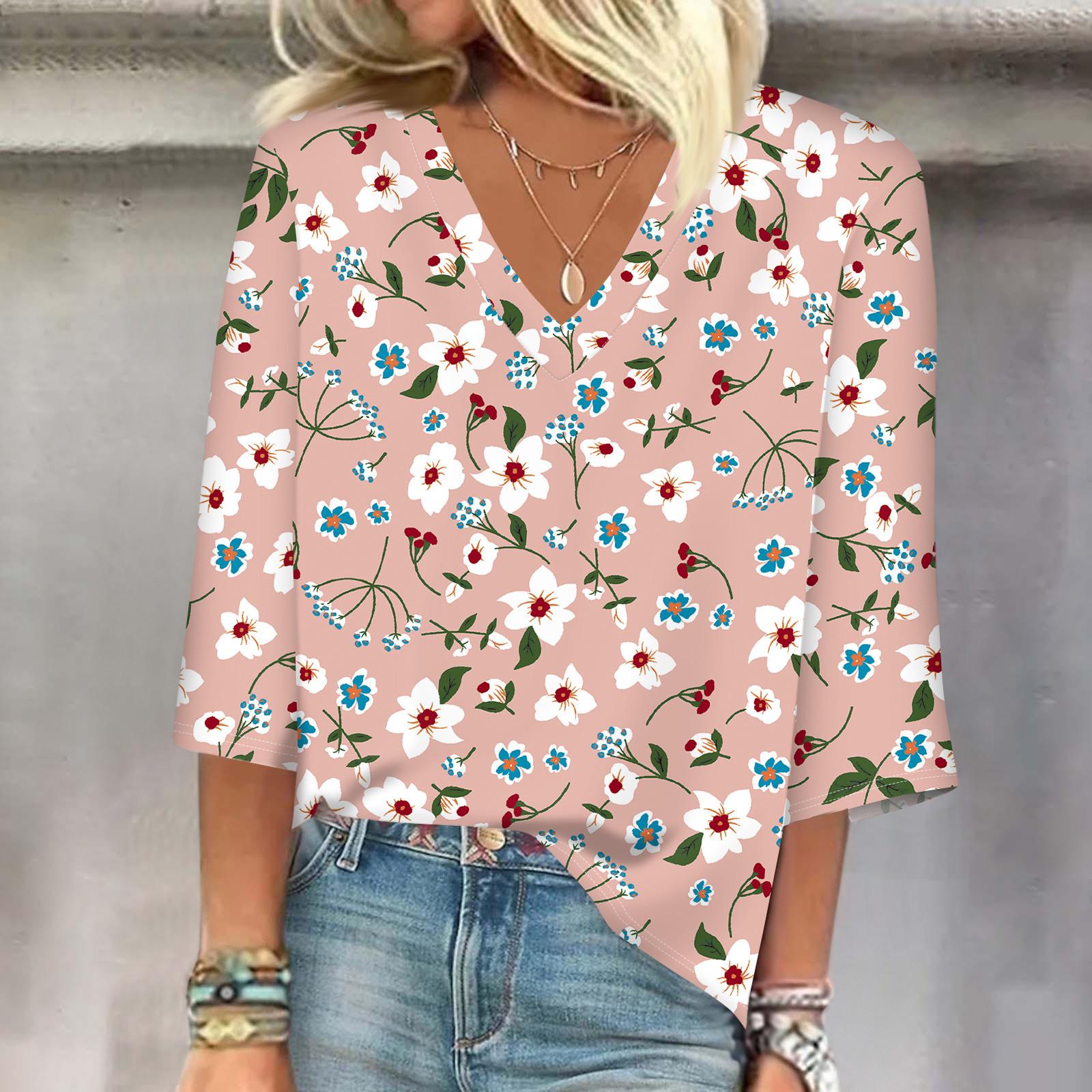 Женский модный свободный топ с квадратным вырезом, короткими рукавами и топом с цветочным принтом L розовый
Женский модный свободный топ с квадратным вырезом, короткими рукавами и топом с цветочным принтом L розовый