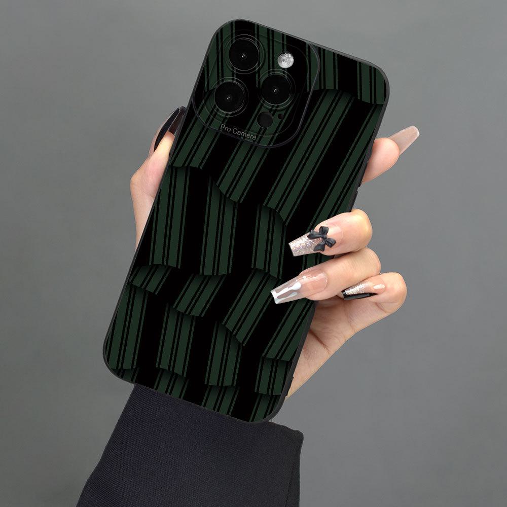 Splicing Stripes iPhone 15 Case: Full Lens Cover, Wear-Resistant, Drop-Resistant Apple 14 чорний
Splicing Stripes iPhone 15 Case: Full Lens Cover, Wear-Resistant, Drop-Resistant Apple 14 чорний