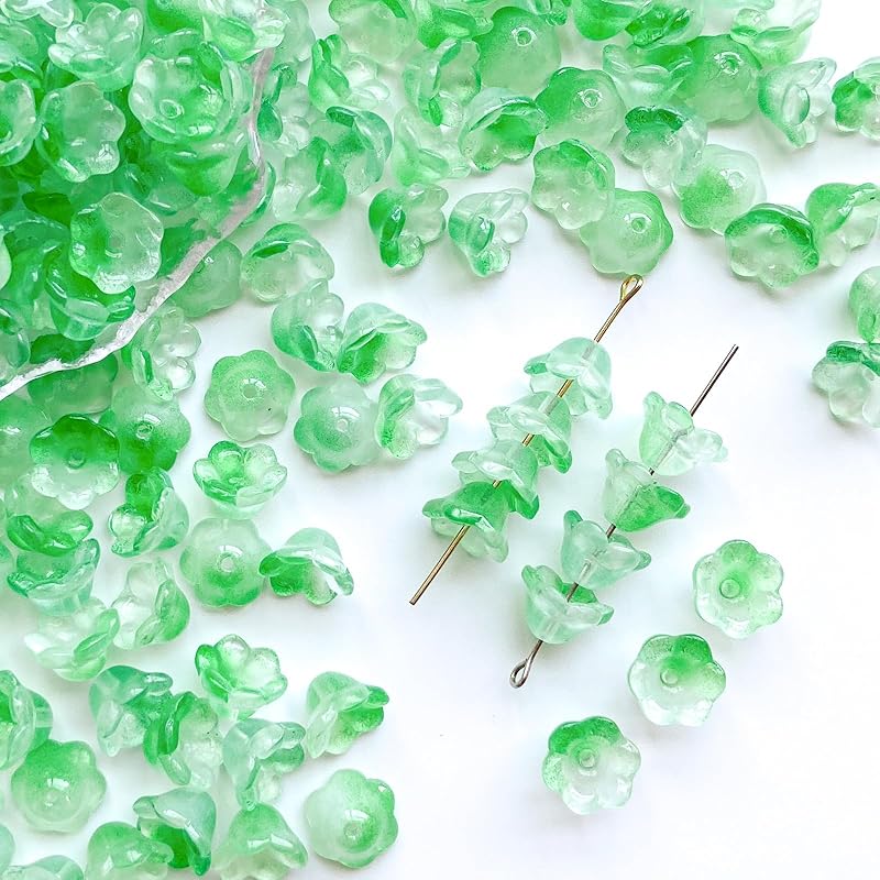 Harovo flower beads glass beads beads mix flower cap deco beads handicraft bracelet earrings accessories parts 100 pieces 12mm green
Harovo flower beads glass beads beads mix flower cap deco beads handicraft bracelet earrings accessories parts 100 pieces 12mm green