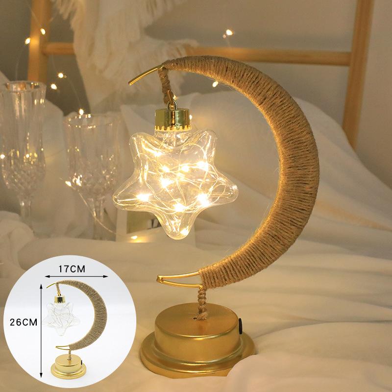 Светодиодный светильник-звезда из пеньковой веревки, лунный светильник, шар, светящийся USB, декоративный подарочный ночник star
Светодиодный светильник-звезда из пеньковой веревки, лунный светильник, шар, светящийся USB, декоративный подарочный ночник star