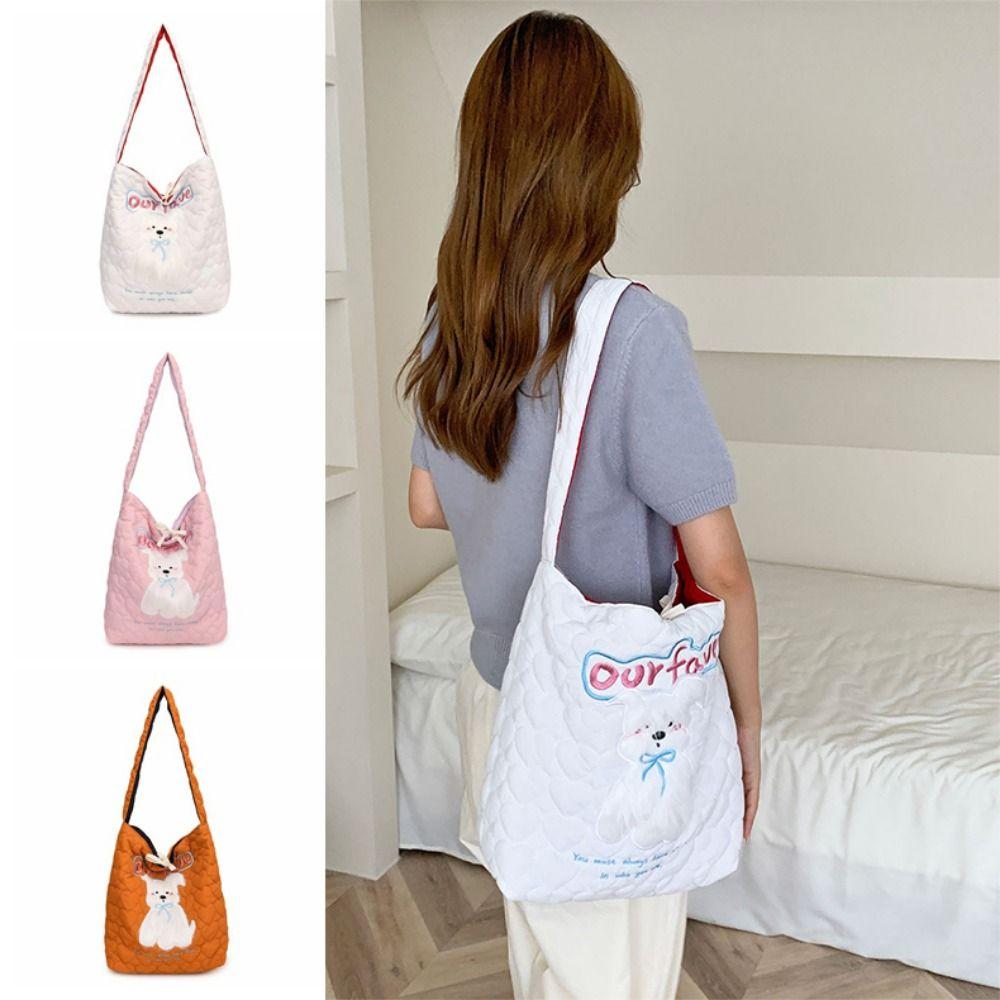 Cute Tote Shopping Bags Korean Style Women s Tote Bag Cartoon Quilted Handbags Shopping коричневий
Cute Tote Shopping Bags Korean Style Women s Tote Bag Cartoon Quilted Handbags Shopping коричневий
