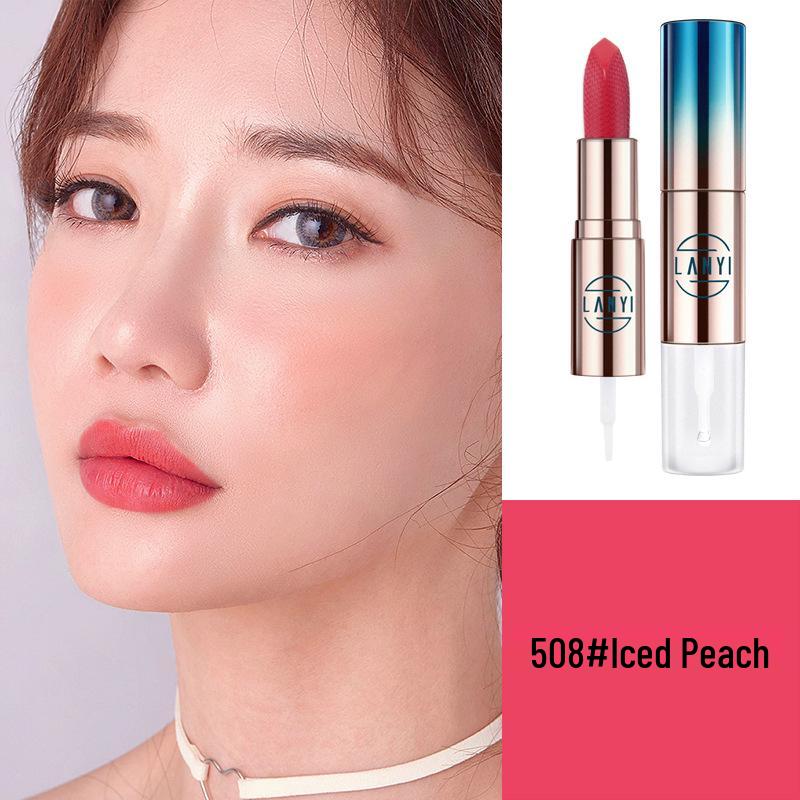 Lan Yi Yue Yan Waterproof Color-Locking Lipstick: No Fade, No Transfer, Cup-Proof, Endorsed by Douyin Star.
Lan Yi Yue Yan Waterproof Color-Locking Lipstick: No Fade, No Transfer, Cup-Proof, Endorsed by Douyin Star.