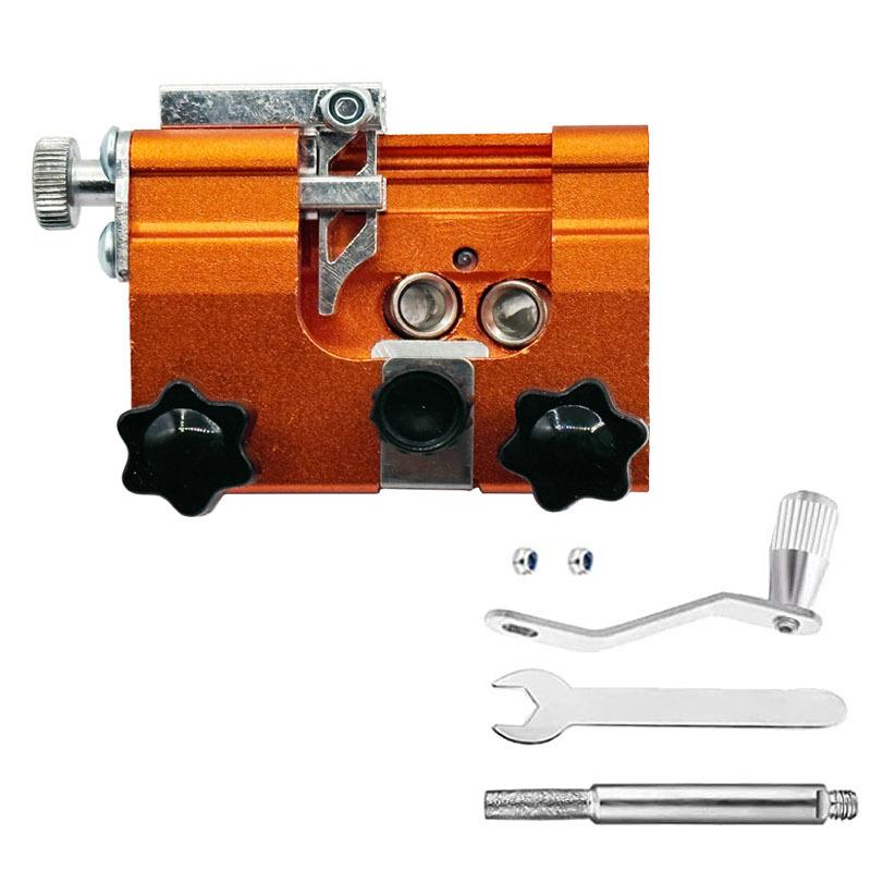 Легкий портативный шаблон для заточки цепной пилы Алюминиевый сплав Заточник для цепной пилы со шлифовальными камнями Инструмент для заточки цепи пилы с дрелью с 1/3/5 шт. шлифовальной головки Sharpener&1pc head жёлтый
Легкий портативный шаблон для заточки цепной пилы Алюминиевый сплав Заточник для цепной пилы со шлифовальными камнями Инструмент для заточки цепи пилы с дрелью с 1/3/5 шт. шлифовальной головки Sharpener&1pc head жёлтый