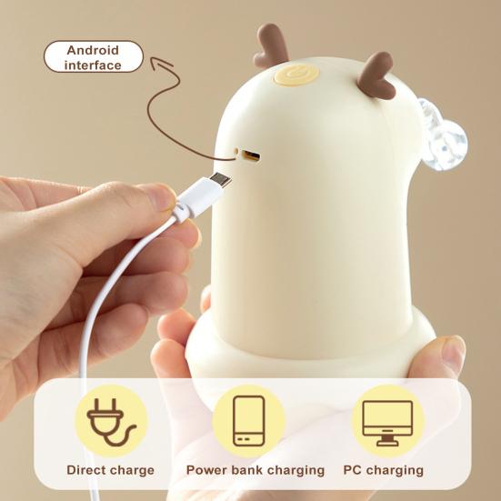 Электрический насос для бутылки с водой в форме мультяшного животного, USB-зарядка, диспенсер для бутылки с водой, насос для питьевой воды с соломинкой
Электрический насос для бутылки с водой в форме мультяшного животного, USB-зарядка, диспенсер для бутылки с водой, насос для питьевой воды с соломинкой