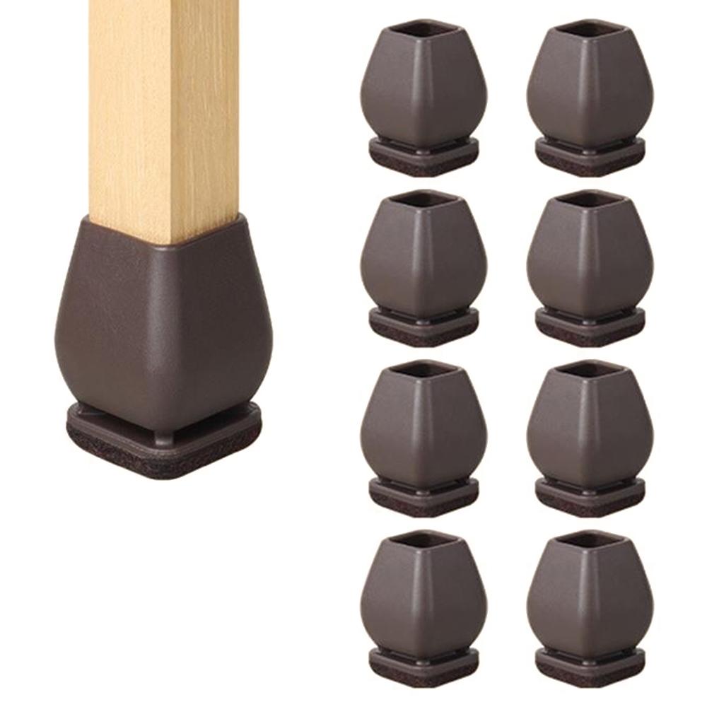 8Pcs Chair Leg Caps for 15-20mm Square Legs Cover Noise Reducing Furniture Pads Thickened Wear-Resistant, Tan A
8Pcs Chair Leg Caps for 15-20mm Square Legs Cover Noise Reducing Furniture Pads Thickened Wear-Resistant, Tan A