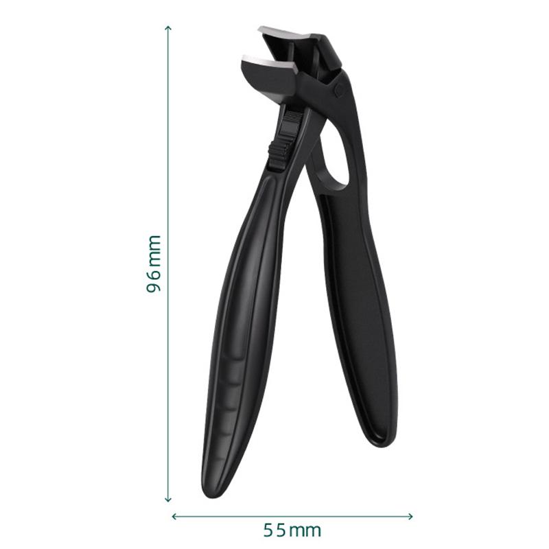Large Opening Bending Nail Clippers Splash-Proof Stainless Steel Nail Trimmer for Thick Nails and Ingrown Toenails Manicure Tool
Large Opening Bending Nail Clippers Splash-Proof Stainless Steel Nail Trimmer for Thick Nails and Ingrown Toenails Manicure Tool