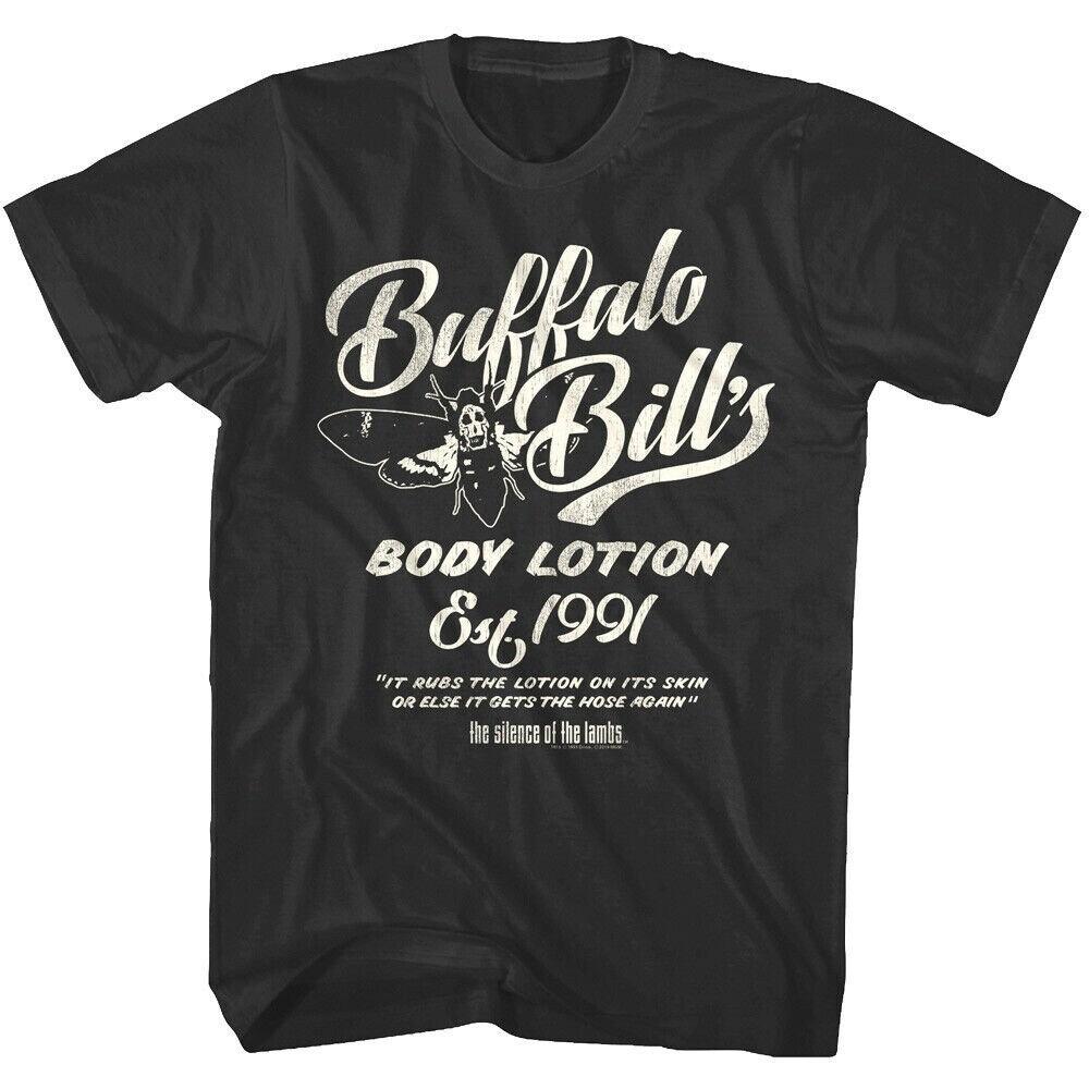 Silence of the Lambs Mens T Shirt Buffalo Bills Body Lotion Tees Summer Mens and Womens Loose and Breathable Tshirt Top 4XL
Silence of the Lambs Mens T Shirt Buffalo Bills Body Lotion Tees Summer Mens and Womens Loose and Breathable Tshirt Top 4XL