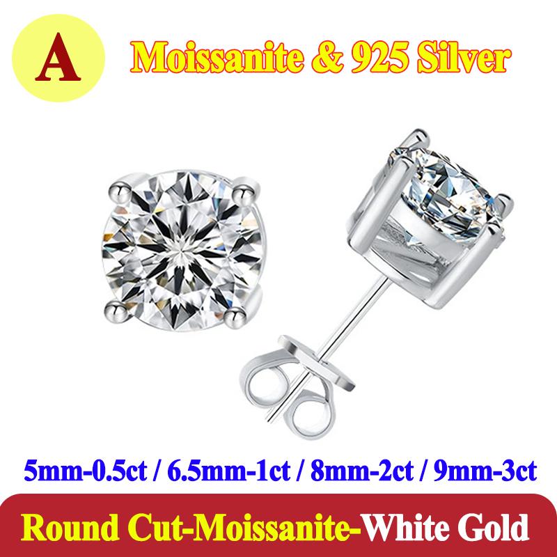Luxury 0.5-3 Carats Marquise Heart Pear Moissanite Women Diamond Earring Stud 925 Silver Earrings for Women Jewelry New 0.5CTx2pcs-with bag
Luxury 0.5-3 Carats Marquise Heart Pear Moissanite Women Diamond Earring Stud 925 Silver Earrings for Women Jewelry New 0.5CTx2pcs-with bag