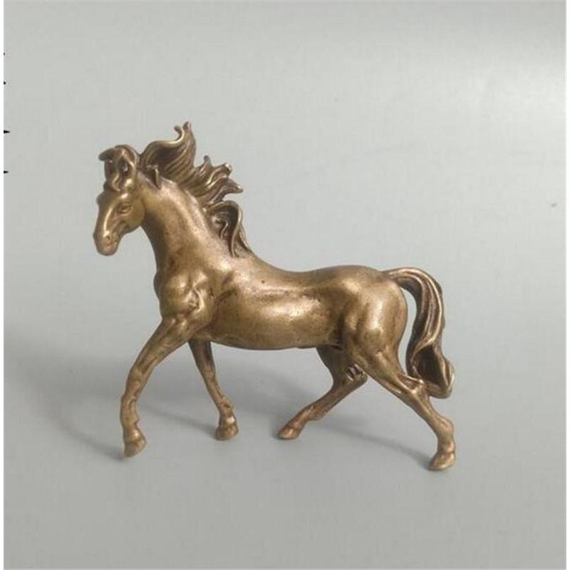 YM Copper Statue Chinese Small Bronze Exquisite Animal Fengshui 12 Zodiac Year Horse Statue Animal Statue Small Gift
YM Copper Statue Chinese Small Bronze Exquisite Animal Fengshui 12 Zodiac Year Horse Statue Animal Statue Small Gift