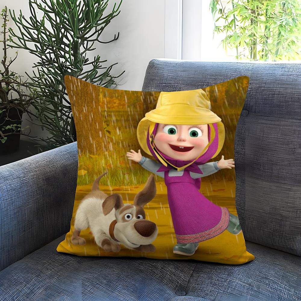 anime M-Masha And B-Bears Cushion Cover Comfortable Reversible Pillow Cover Ideal for Car Sofa Bedroom & Beyond 12x12Inch
anime M-Masha And B-Bears Cushion Cover Comfortable Reversible Pillow Cover Ideal for Car Sofa Bedroom & Beyond 12x12Inch