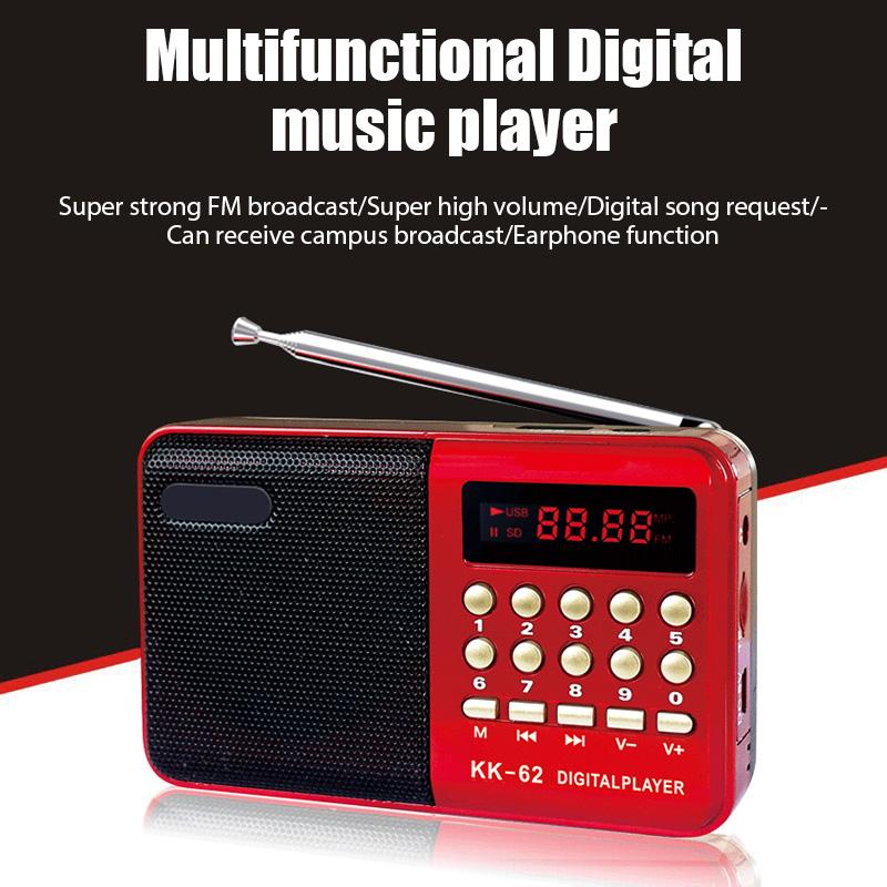 Мини портативный радиоприемник, перезаряжаемый цифровой FM USB TF MP3-плеер, поставляется с 3,5-мм разъемом для наушников, динамик Stonego, подарки красный
Мини портативный радиоприемник, перезаряжаемый цифровой FM USB TF MP3-плеер, поставляется с 3,5-мм разъемом для наушников, динамик Stonego, подарки красный