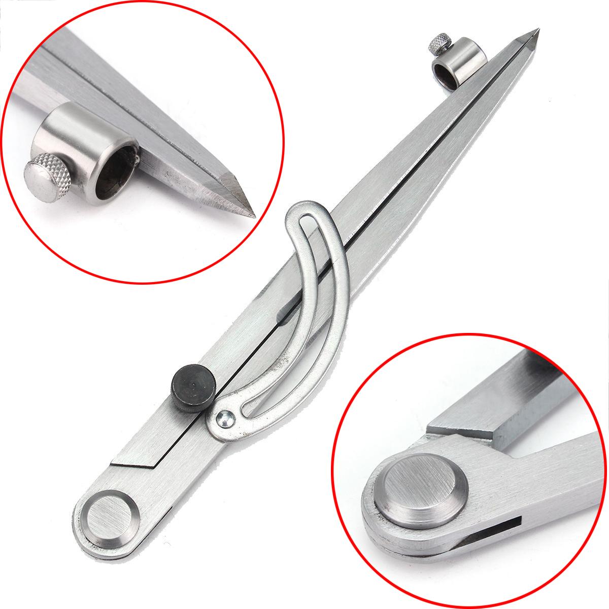 200 мм Scriber Overstitch Wheel Компас Шкіряний стібок Отвір Інструмент для розділення відстані
200 мм Scriber Overstitch Wheel Компас Шкіряний стібок Отвір Інструмент для розділення відстані
