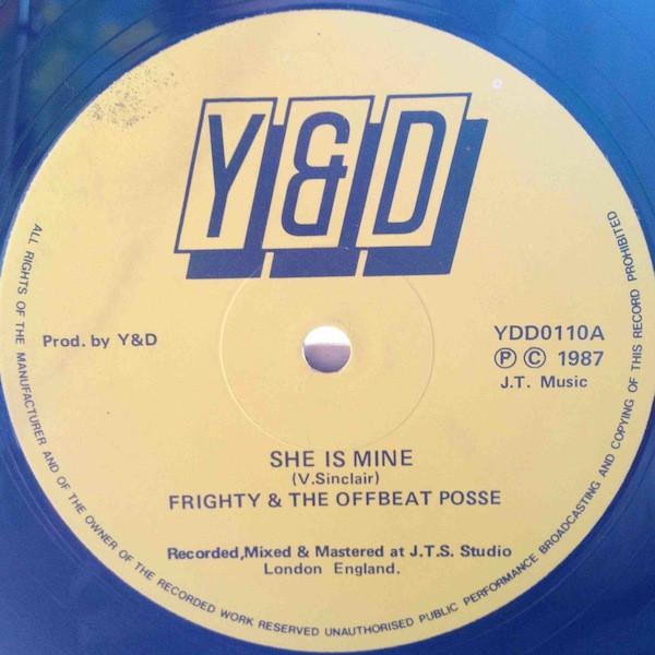 12inch Record FRIGHTY THE OFFBEAT POSSE She Is Mine I Need Her YDD0110 Y D 198 UK Reggae Ska Dub Used
12inch Record FRIGHTY THE OFFBEAT POSSE She Is Mine I Need Her YDD0110 Y D 198 UK Reggae Ska Dub Used