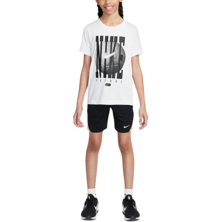 Nike Dri-Fit T-Shirt Quick Dry Training Knit Lightweight Short Sleeve Kids Tops White HQ3257-100 M
Nike Dri-Fit T-Shirt Quick Dry Training Knit Lightweight Short Sleeve Kids Tops White HQ3257-100 M