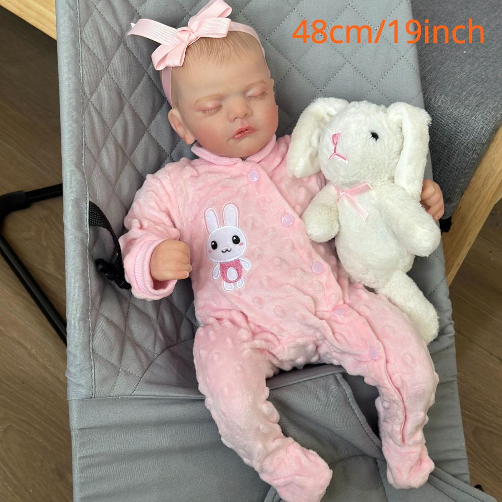 BZDOLL 48 см Младенец из мягкого винила, спящий, кукла реборн с 3D-росписью кожи и видимыми венами, 19 дюймов, игрушка для новорожденной девочки для ребенка, искусство, милый подарок на день рождения cloth body doll
BZDOLL 48 см Младенец из мягкого винила, спящий, кукла реборн с 3D-росписью кожи и видимыми венами, 19 дюймов, игрушка для новорожденной девочки для ребенка, искусство, милый подарок на день рождения cloth body doll