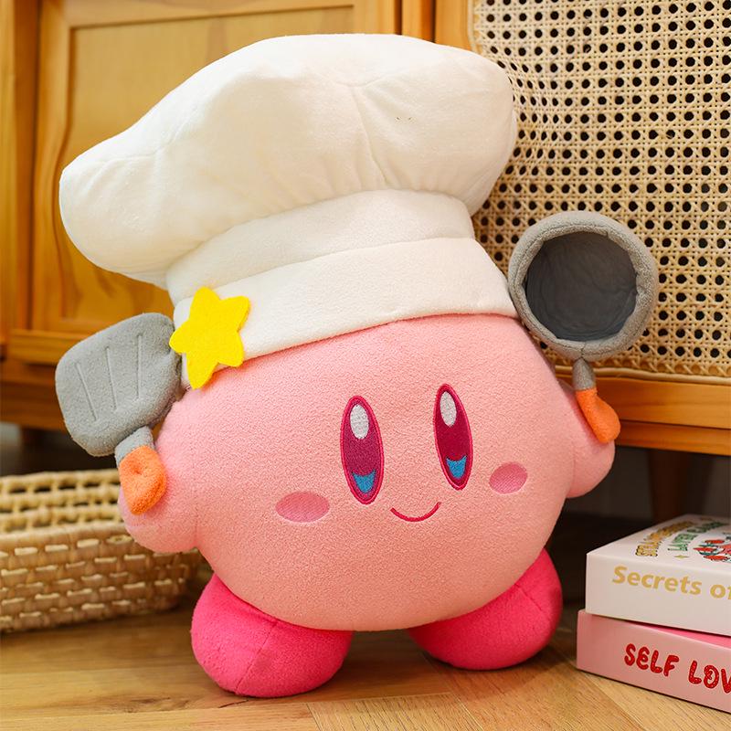 Adorable Kirby Chef Star Plush Toy - Perfect Sleeping Hug Pillow for Kids Birthdays 35 cm
Adorable Kirby Chef Star Plush Toy - Perfect Sleeping Hug Pillow for Kids Birthdays 35 cm