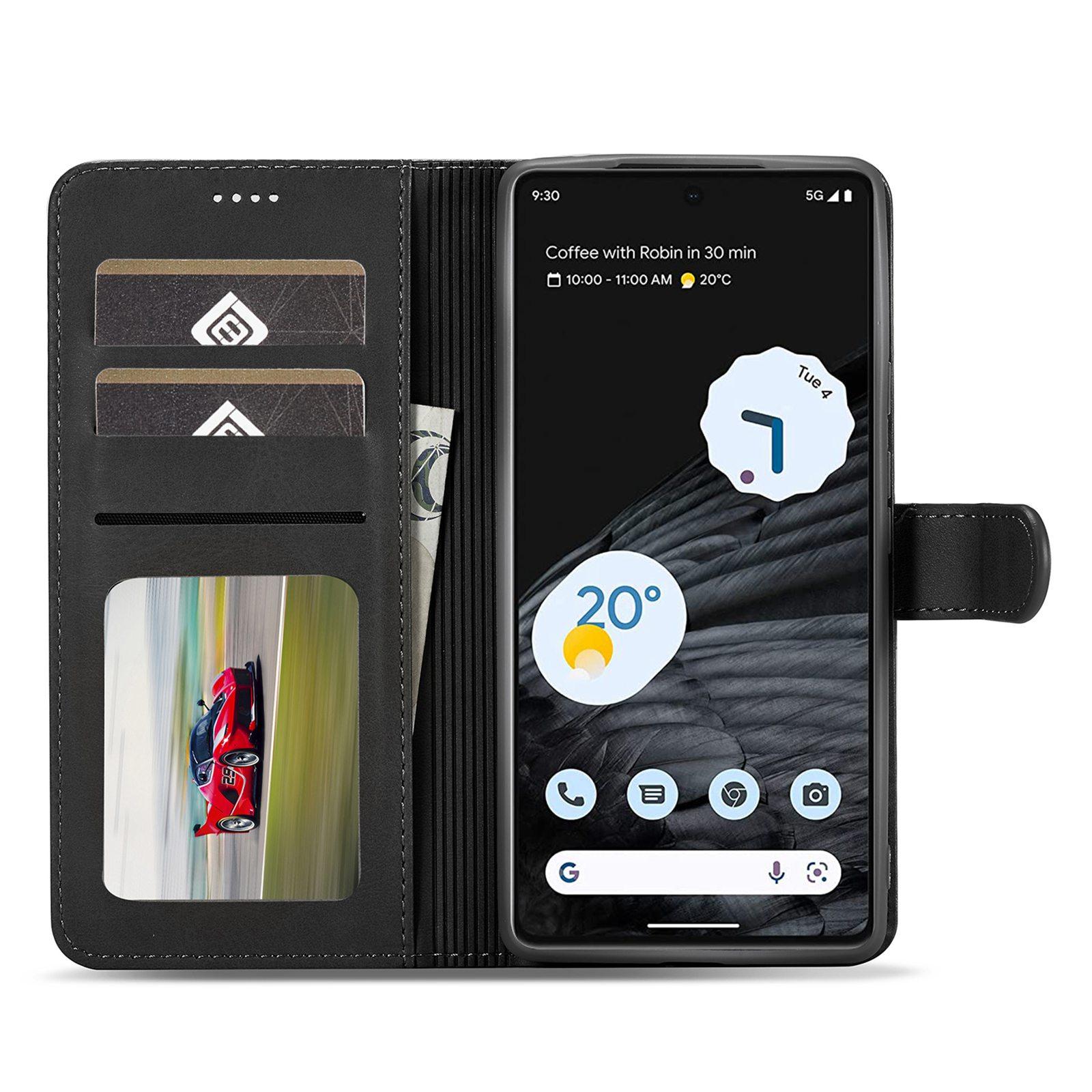 LC.IMEEKE For Google Pixel 7 Pro 5G Anti-scratch Phone Case Magnetic Clasp Phone Cover Wallet Stand Calf Texture PU Leather Protective Shell Black
LC.IMEEKE For Google Pixel 7 Pro 5G Anti-scratch Phone Case Magnetic Clasp Phone Cover Wallet Stand Calf Texture PU Leather Protective Shell Black