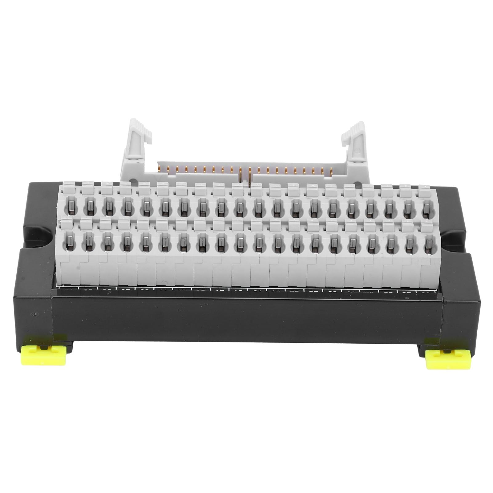 Terminal Block 40 Pin Breakout DIN Rail Mounting Adapter Connector Switch Control IDC40PDK
Terminal Block 40 Pin Breakout DIN Rail Mounting Adapter Connector Switch Control IDC40PDK