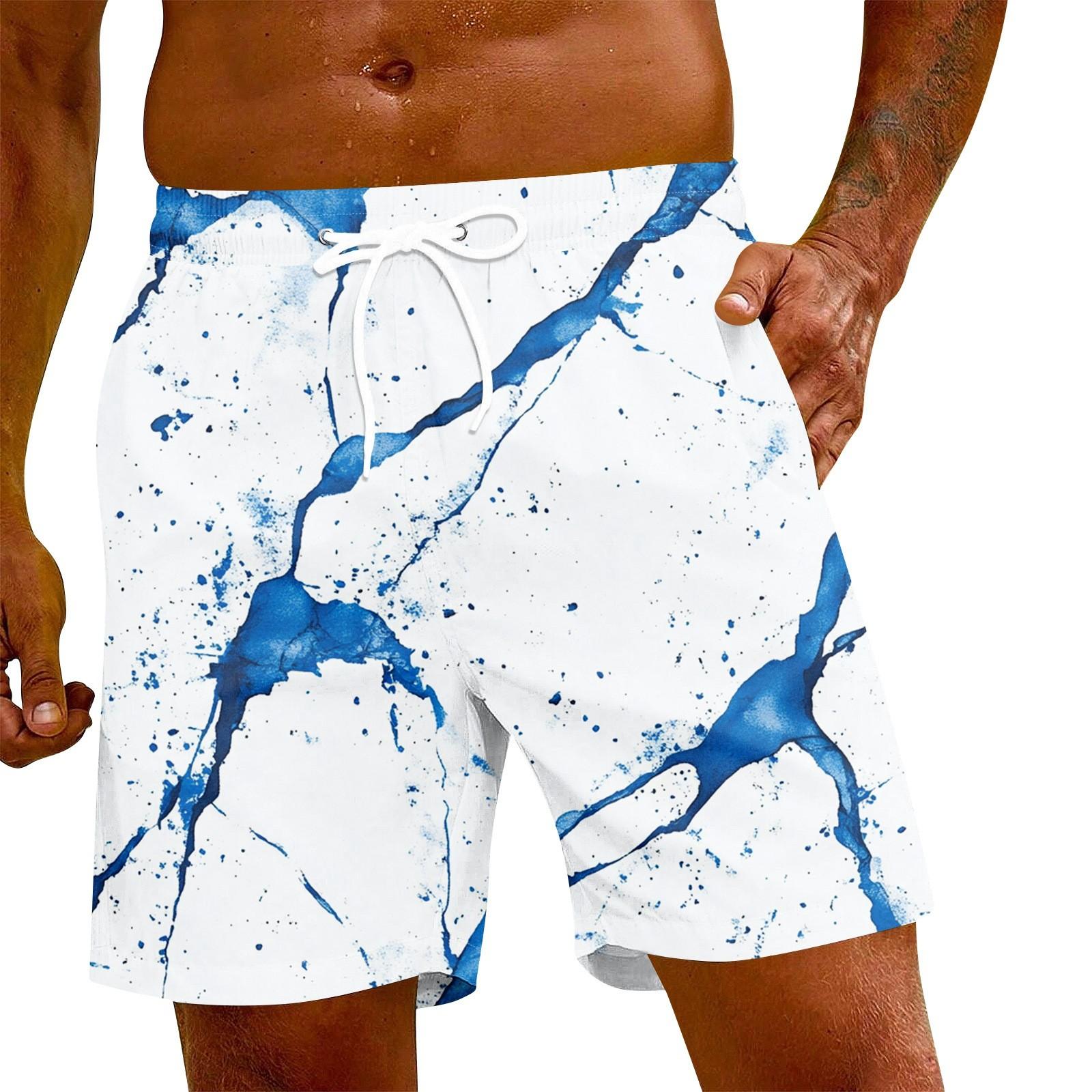Мужские модные повседневные штаны для йоги с принтом и эластичным поясом, пляжные шорты L синий
Мужские модные повседневные штаны для йоги с принтом и эластичным поясом, пляжные шорты L синий