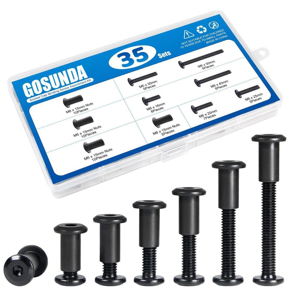 Carbon Steel Hex Socket Head Cap Screws M6 Size Inner Hexagon Bolts Carbon Steel 35pcs
Carbon Steel Hex Socket Head Cap Screws M6 Size Inner Hexagon Bolts Carbon Steel 35pcs